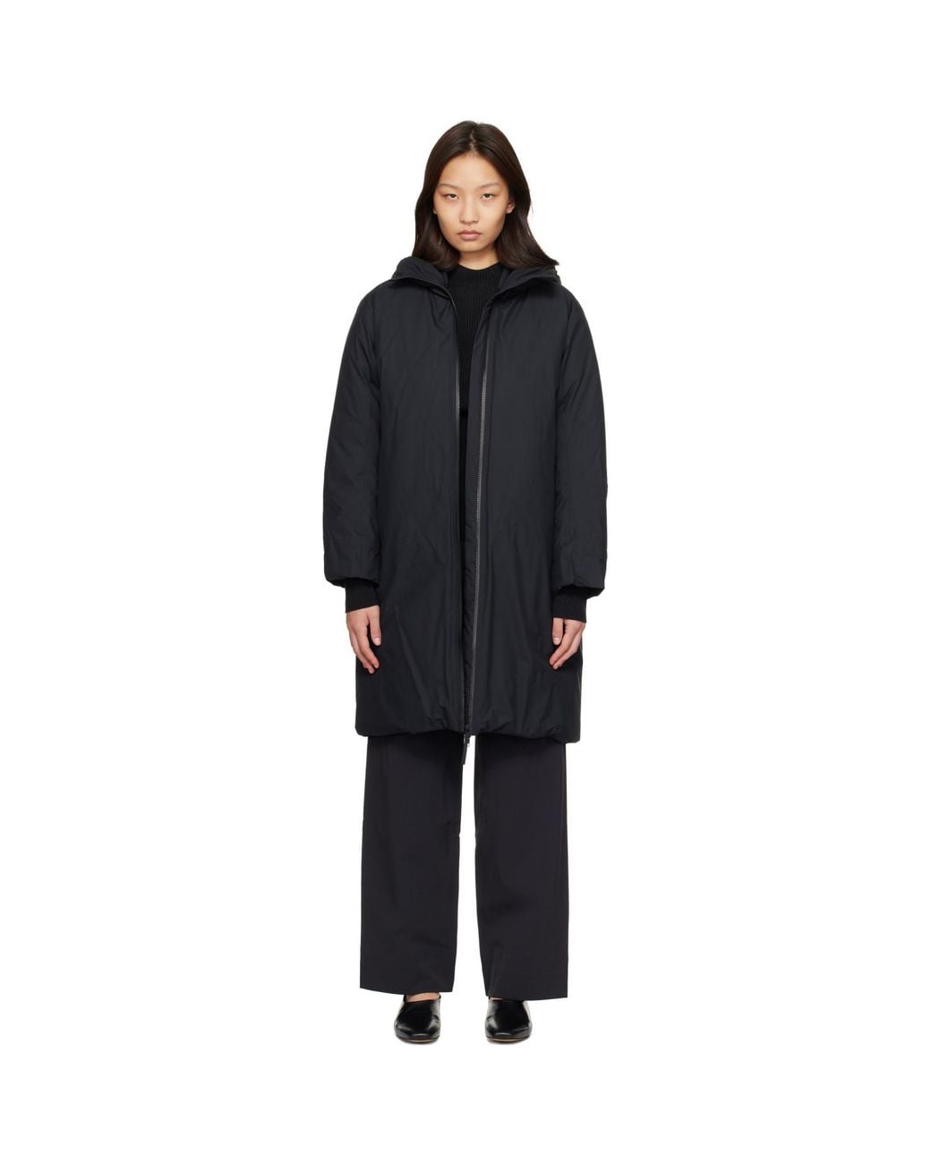 Veilance Black Decca Down Parka