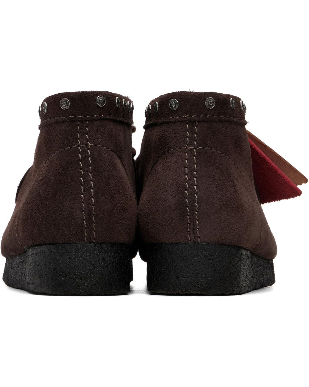 Clarks Black Wallabee Boots for men