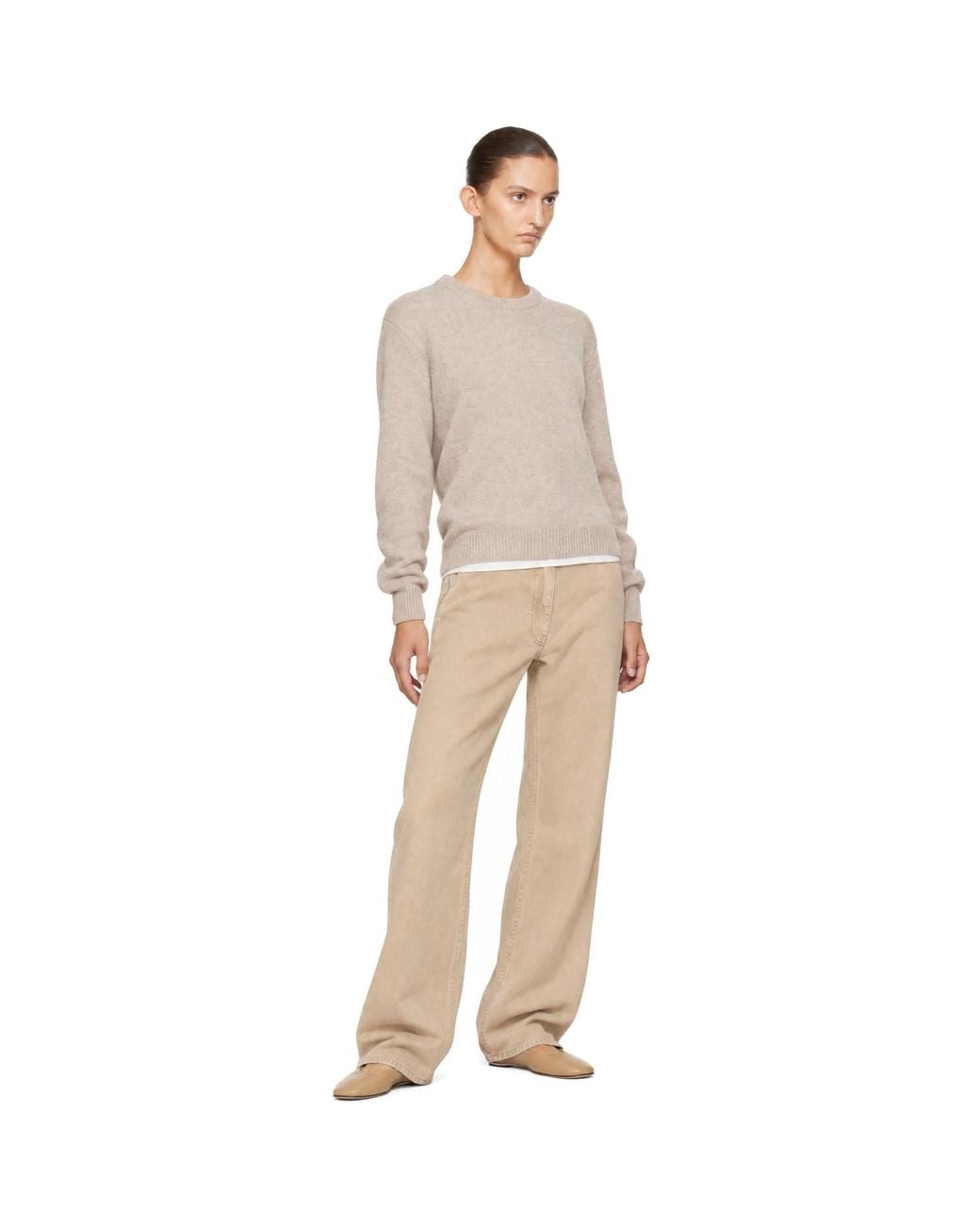LE17SEPTEMBRE Natural Provence Convertible Tie Knit Top