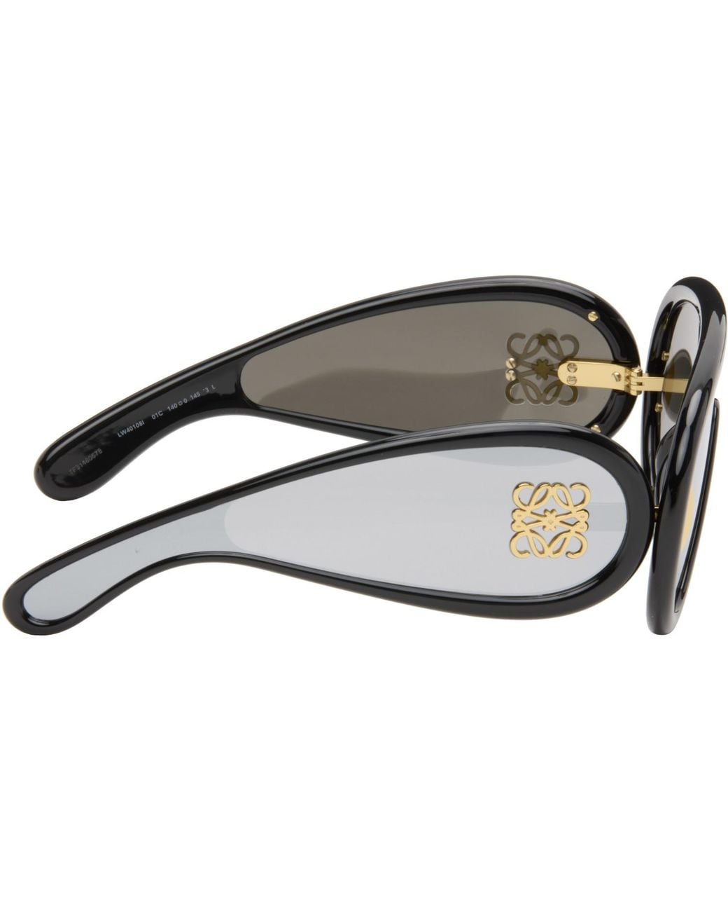 Loewe Gray Wave Mask Sunglasses