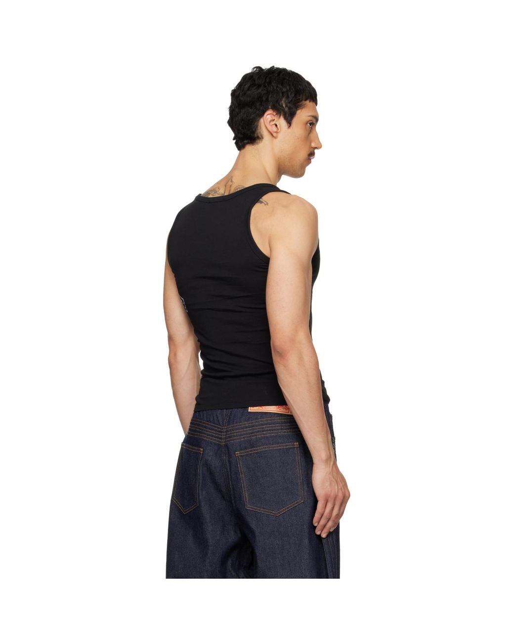Egonlab Black Breizh Tank Top for men