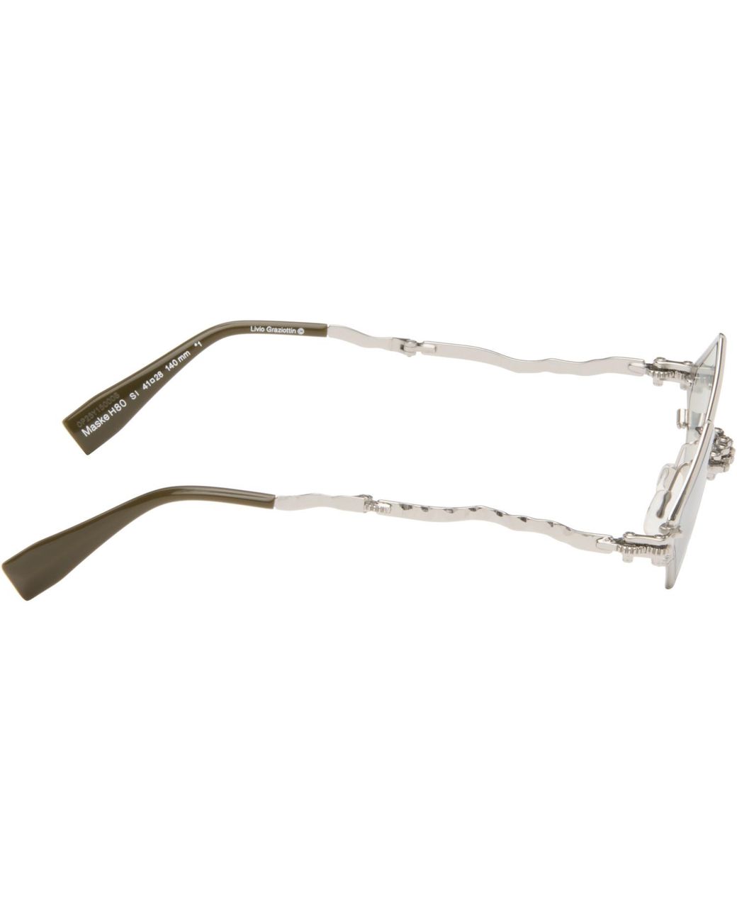Kuboraum Metallic H80 Sunglasses for men