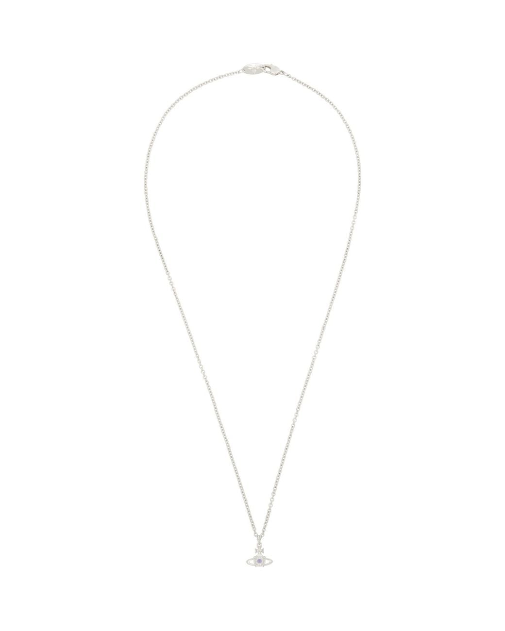 Vivienne Westwood Metallic Reina Pendant Necklace for men