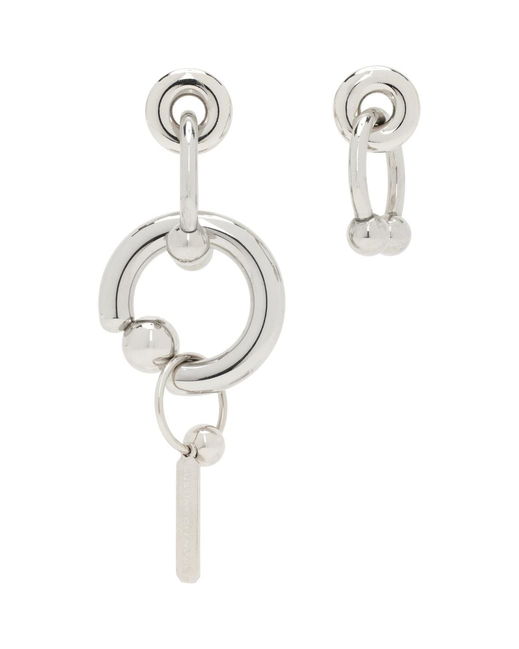 Justine Clenquet Metallic Dolly Earrings