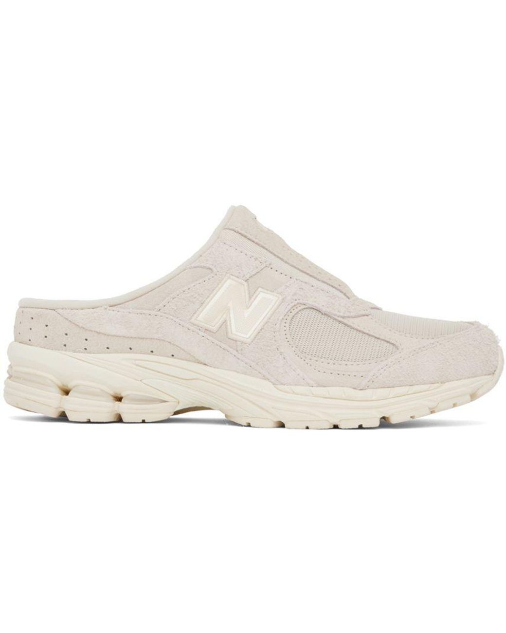 New Balance Taupe 2002rm Mules in Black for Men Lyst