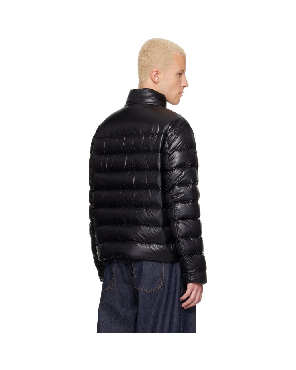Moncler Black Sergesta Packable Short Down Jacket for men