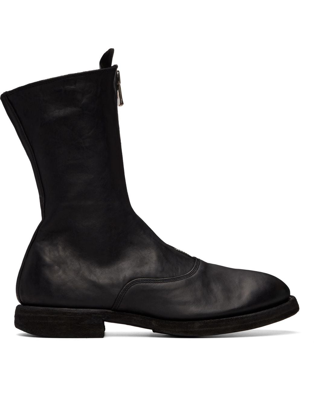 Guidi Black 310Wz New Army Double Sole Boots for men