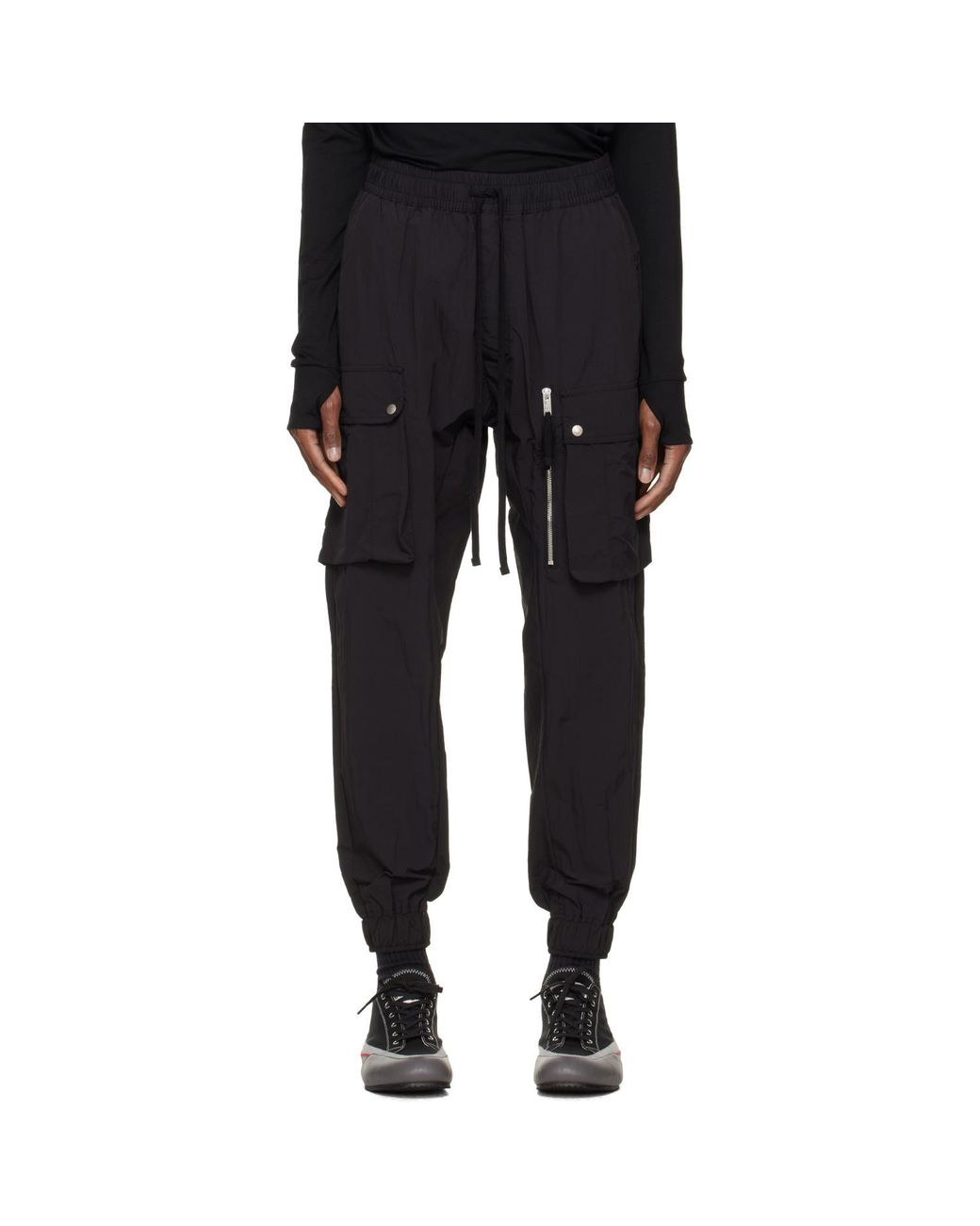 Thom Krom Black P 64 Cargo Pants for men