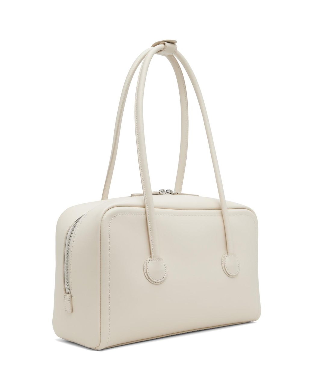 MARGE SHERWOOD Natural Off- Soft Boston Bag