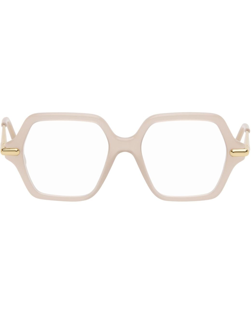 Loewe Brown Taupe Slim Glasses