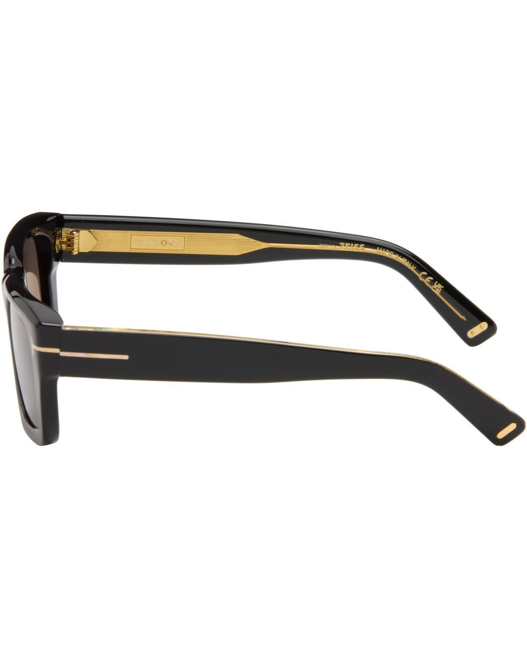 Tom Ford Brown Icon Rectangular Sunglasses for men