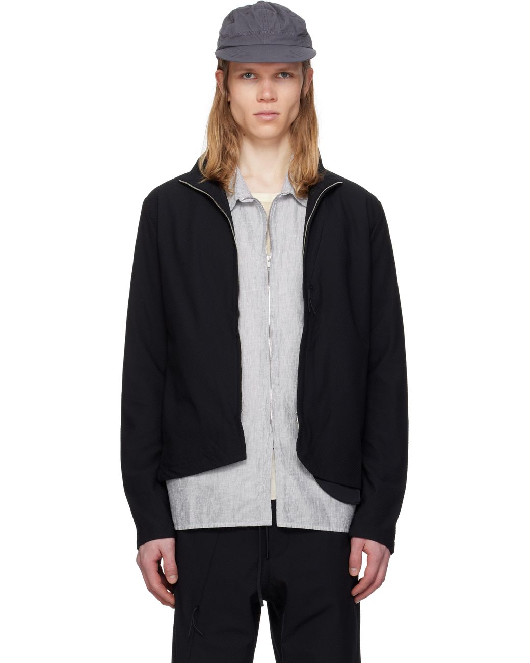 Post Archive Faction PAF 8.0 Right Track Jacket in Black for Men