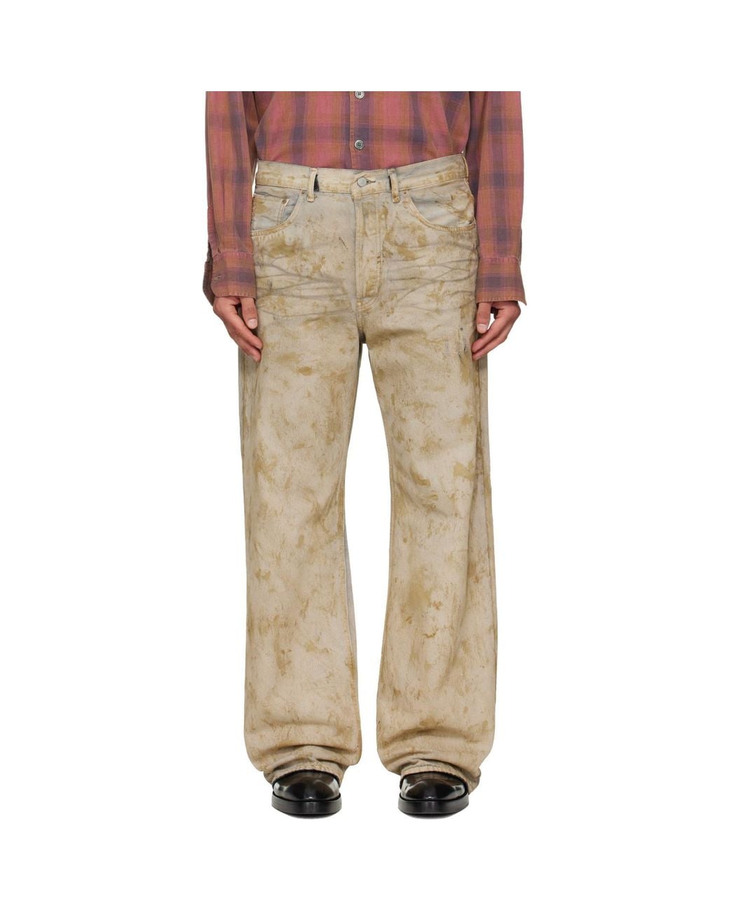 Acne Natural Regular Fit 2021M Jeans for men