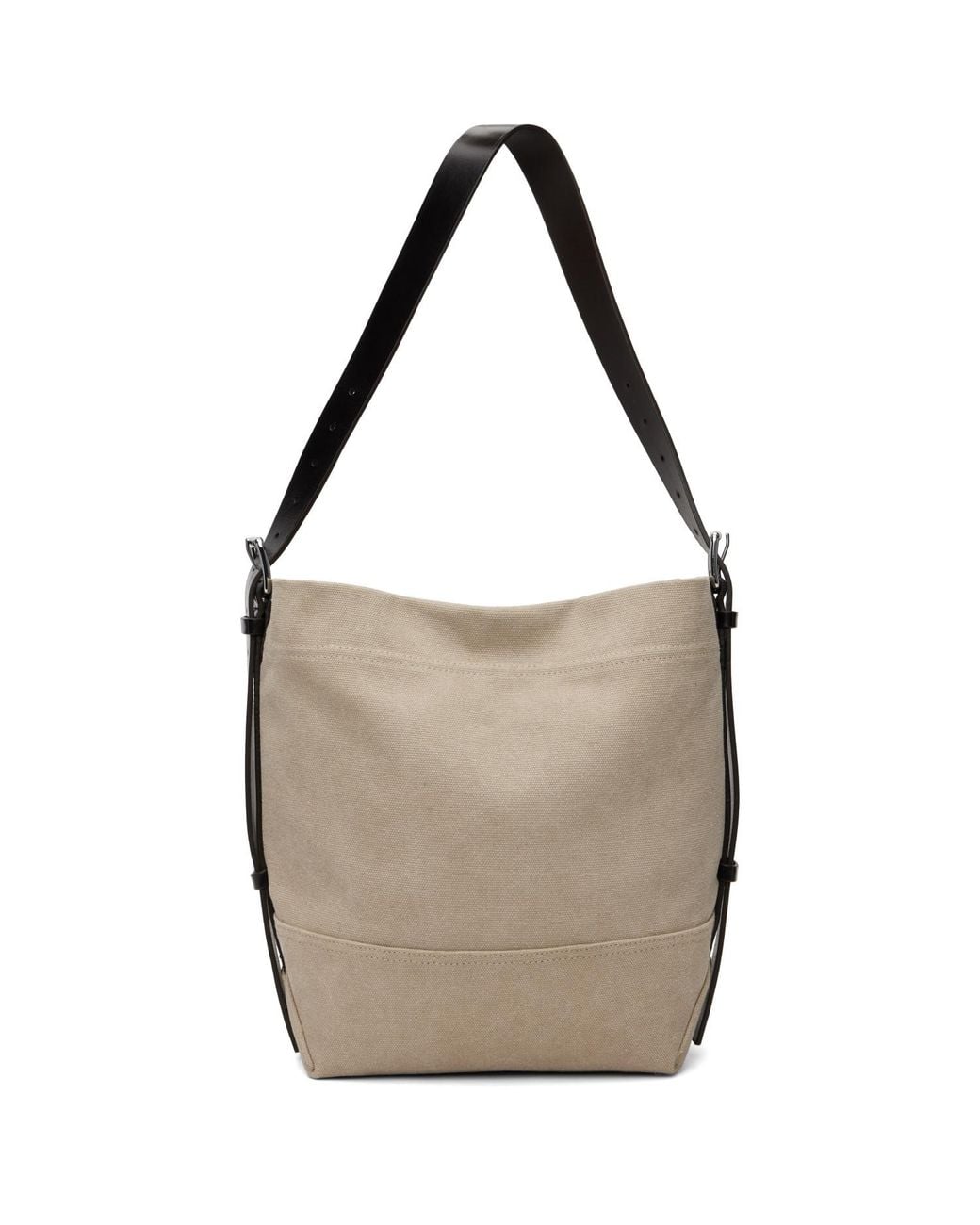 Lemaire Gray Small Belted Tote for men