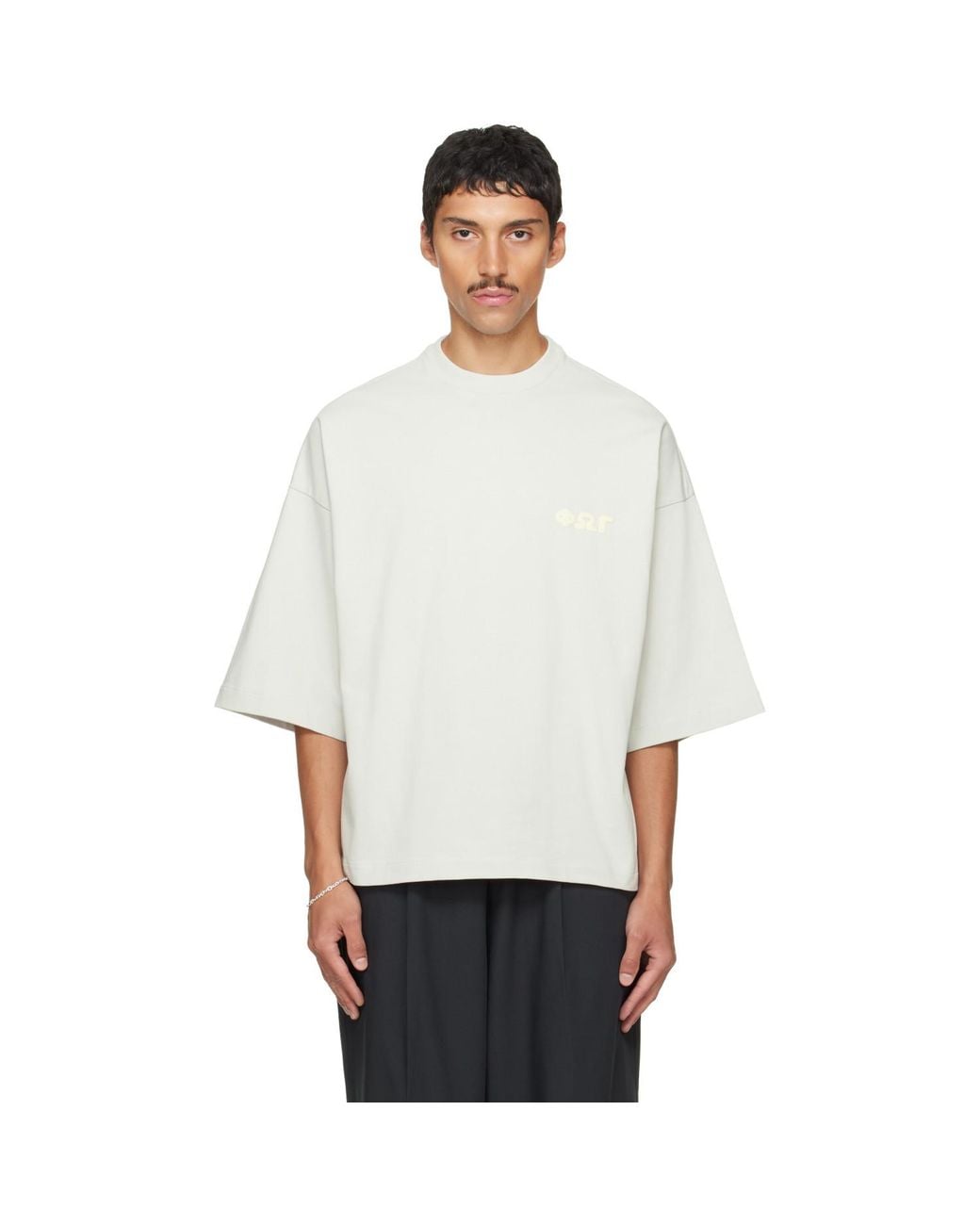 Fear Of God White Merch T-Shirt for men