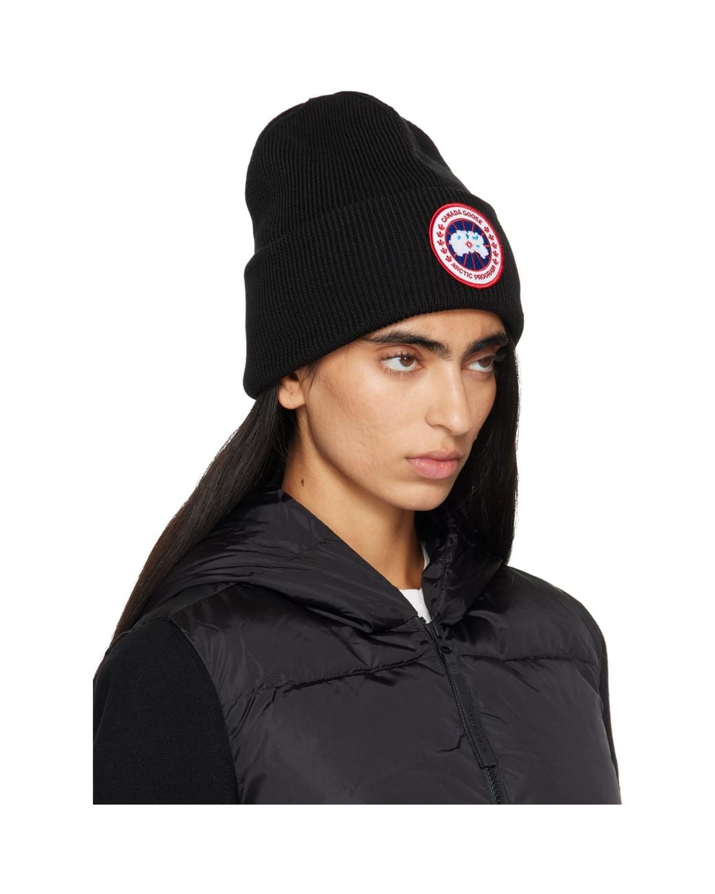Canada Goose Black 'Arctic Toque' Beanie