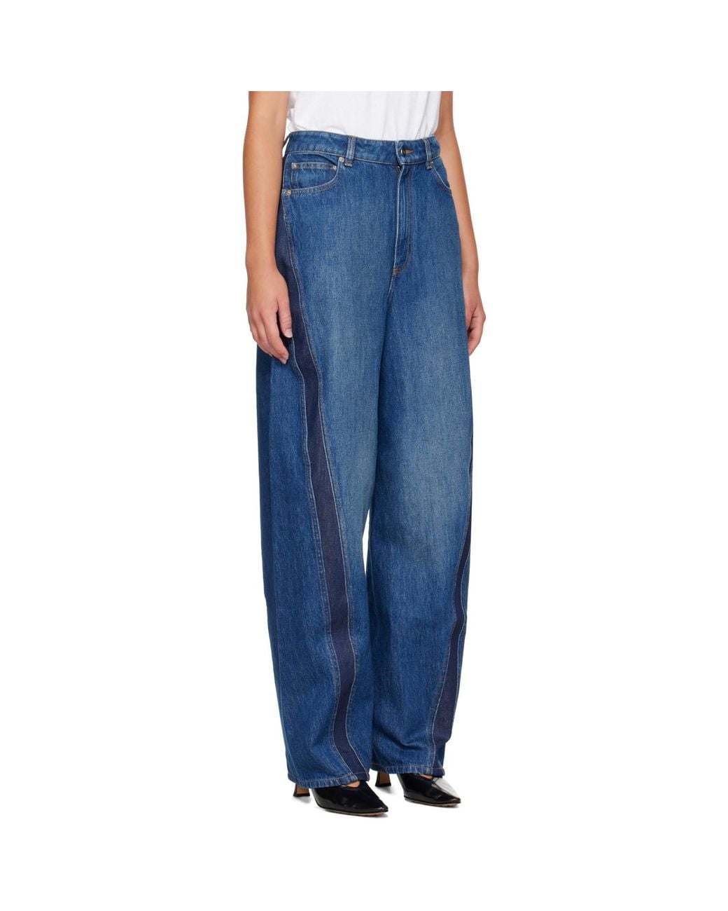 Givenchy Blue Cocoon Jeans