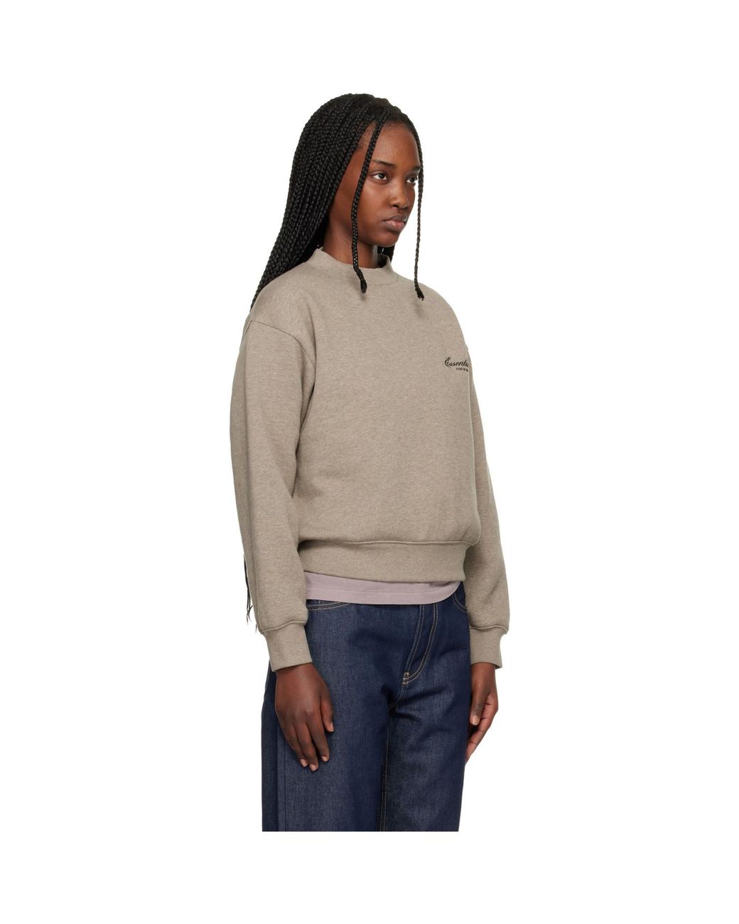 Fear Of God Blue Classic Crewneck Sweatshirt