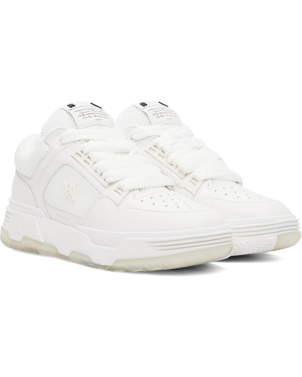 Amiri White Ma-1 Sneakers for men