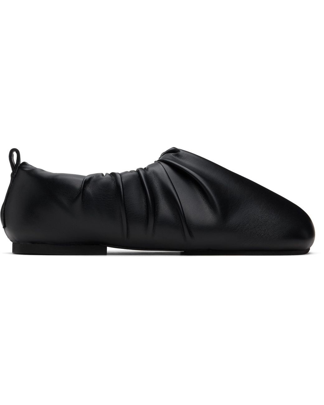 【関税込み】YUME YUME ブラック Wrinkle フラットシューズ Yume Yume Wrinkle Loafers in Black for Men | Lyst