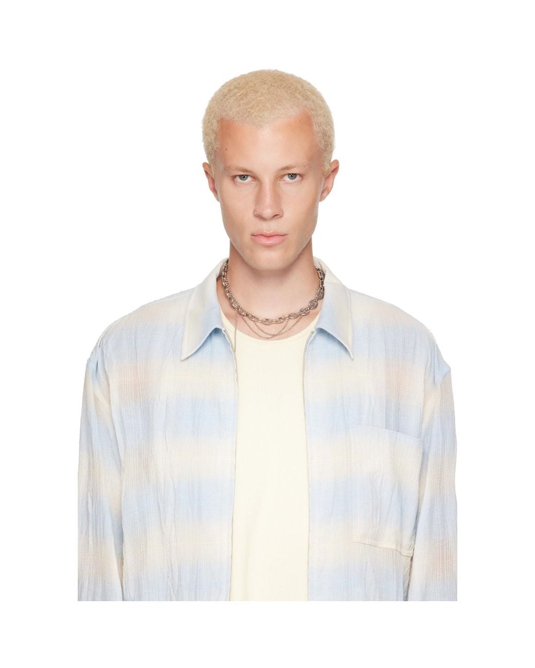 Justine Clenquet Metallic Rocio Necklace for men