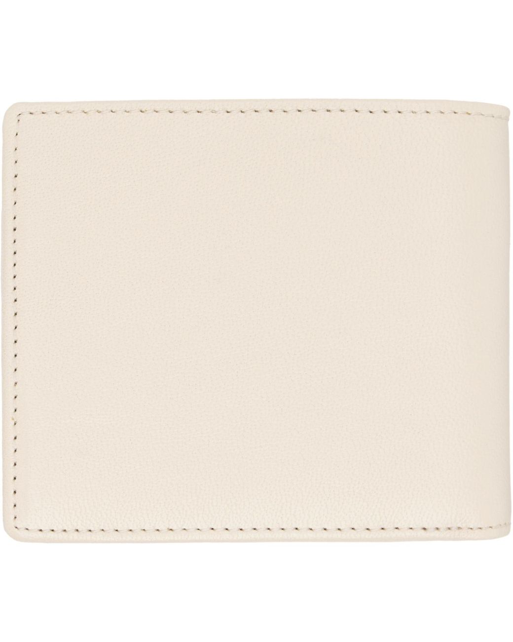 Vivienne Westwood Natural Off- Coin Pocket Wallet for men