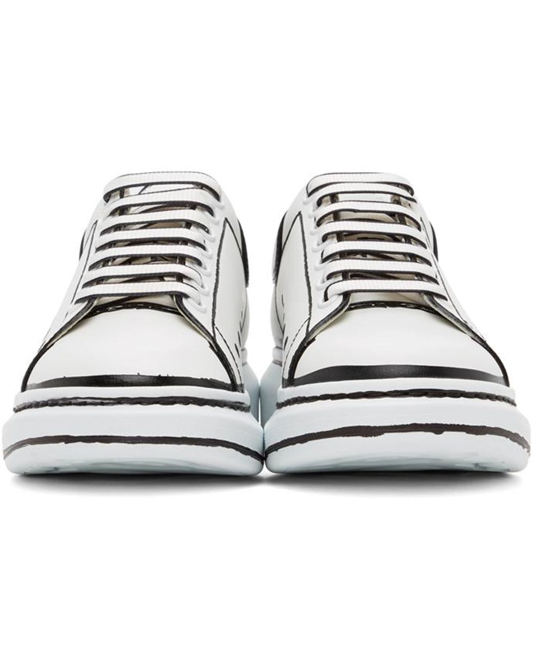 mcqueen white and black