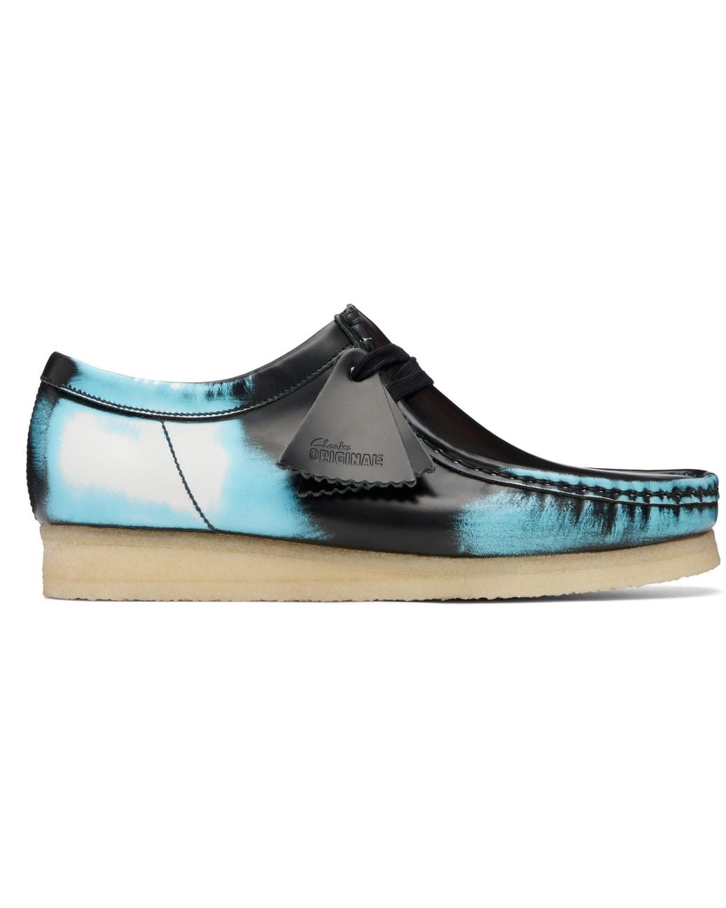 Clarks Blue Wallabee Derbys for men