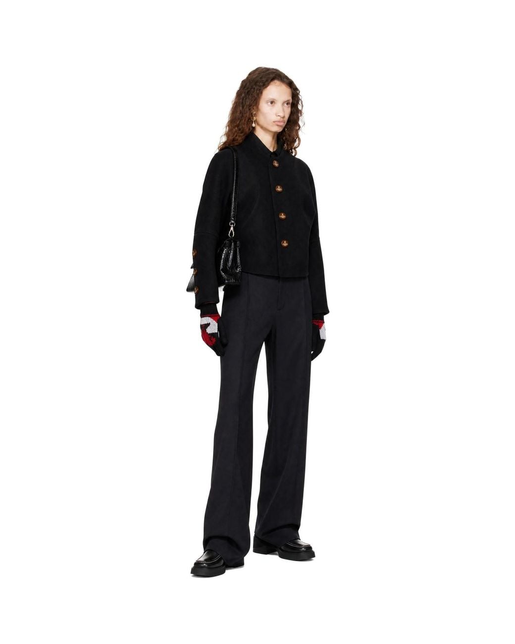 Vivienne Westwood Black Pourpoint Jacket