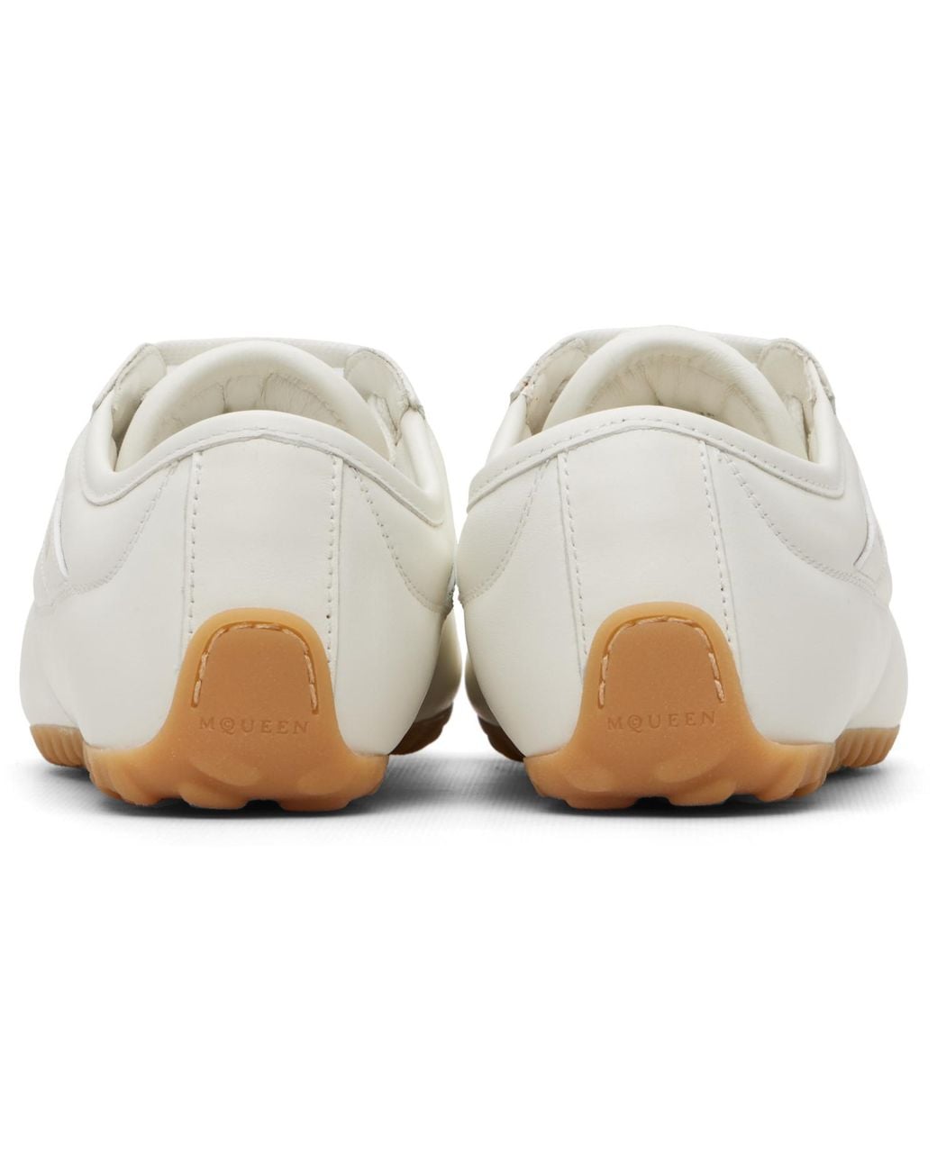 McQueen White Padded Sneakers