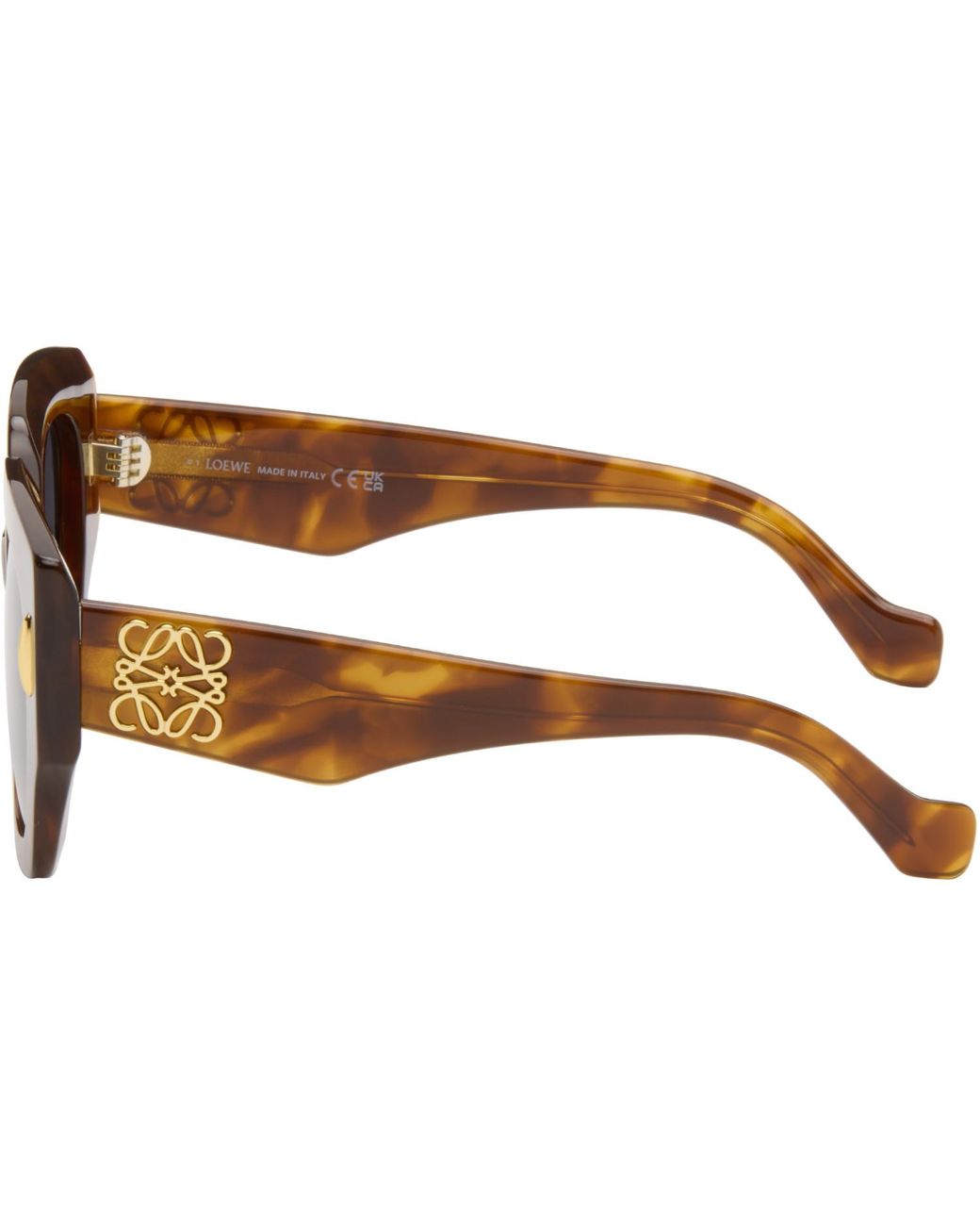 Loewe Brown Anagram Sunglasses