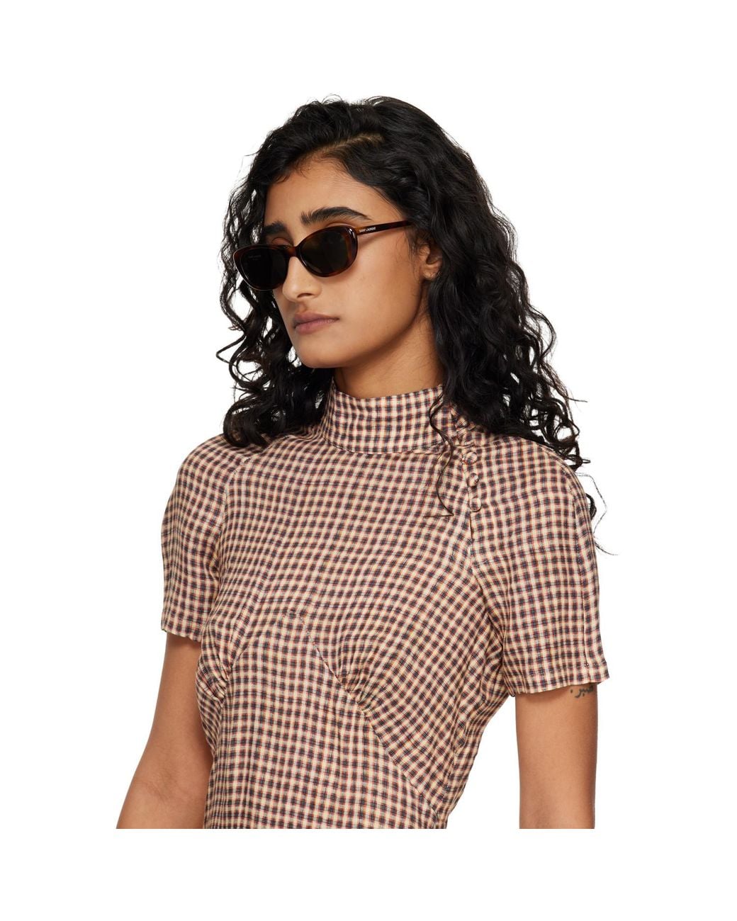 Saint Laurent Black Sl 822 Sunglasses