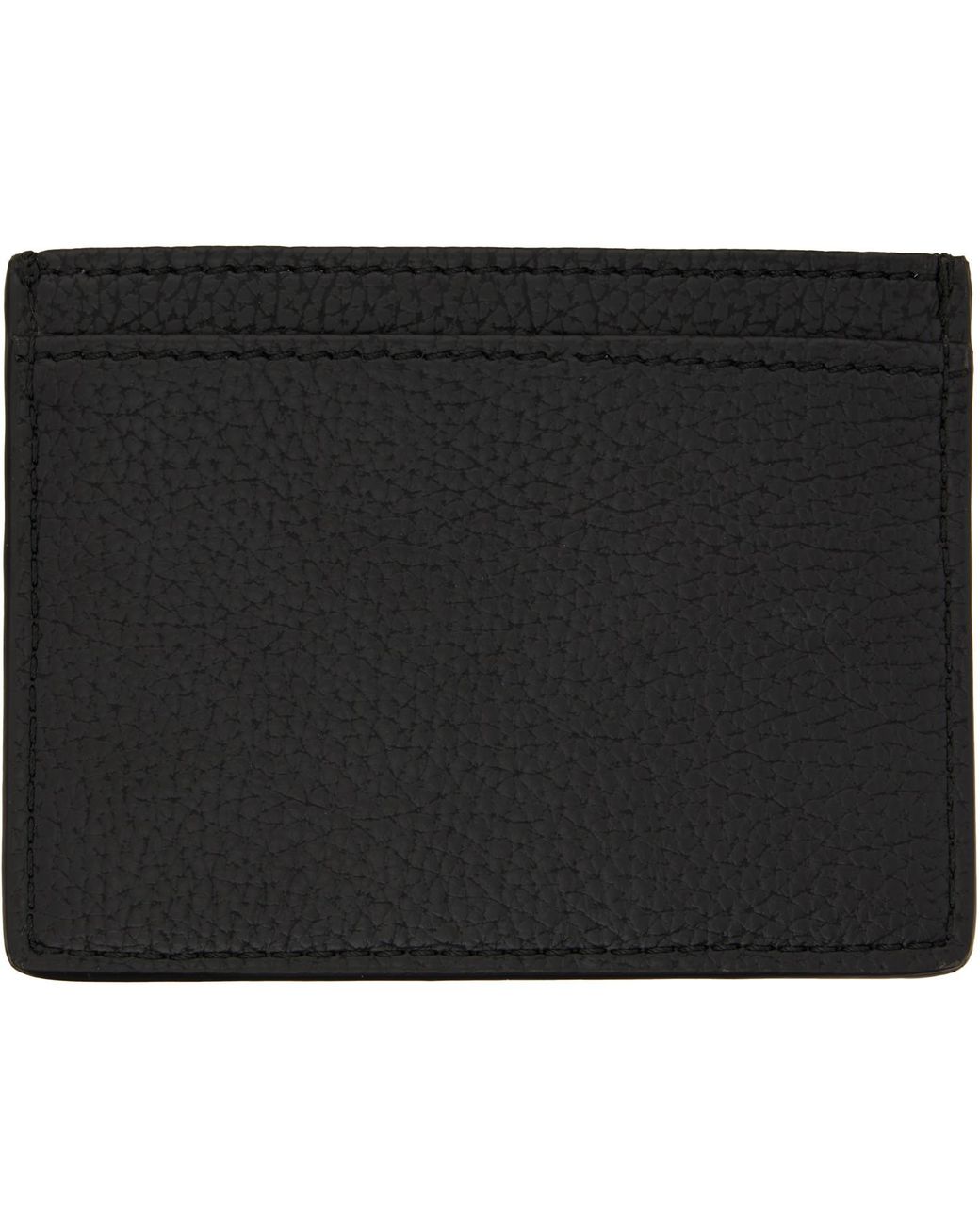 Vivienne Westwood Black Flat Card Holder for men