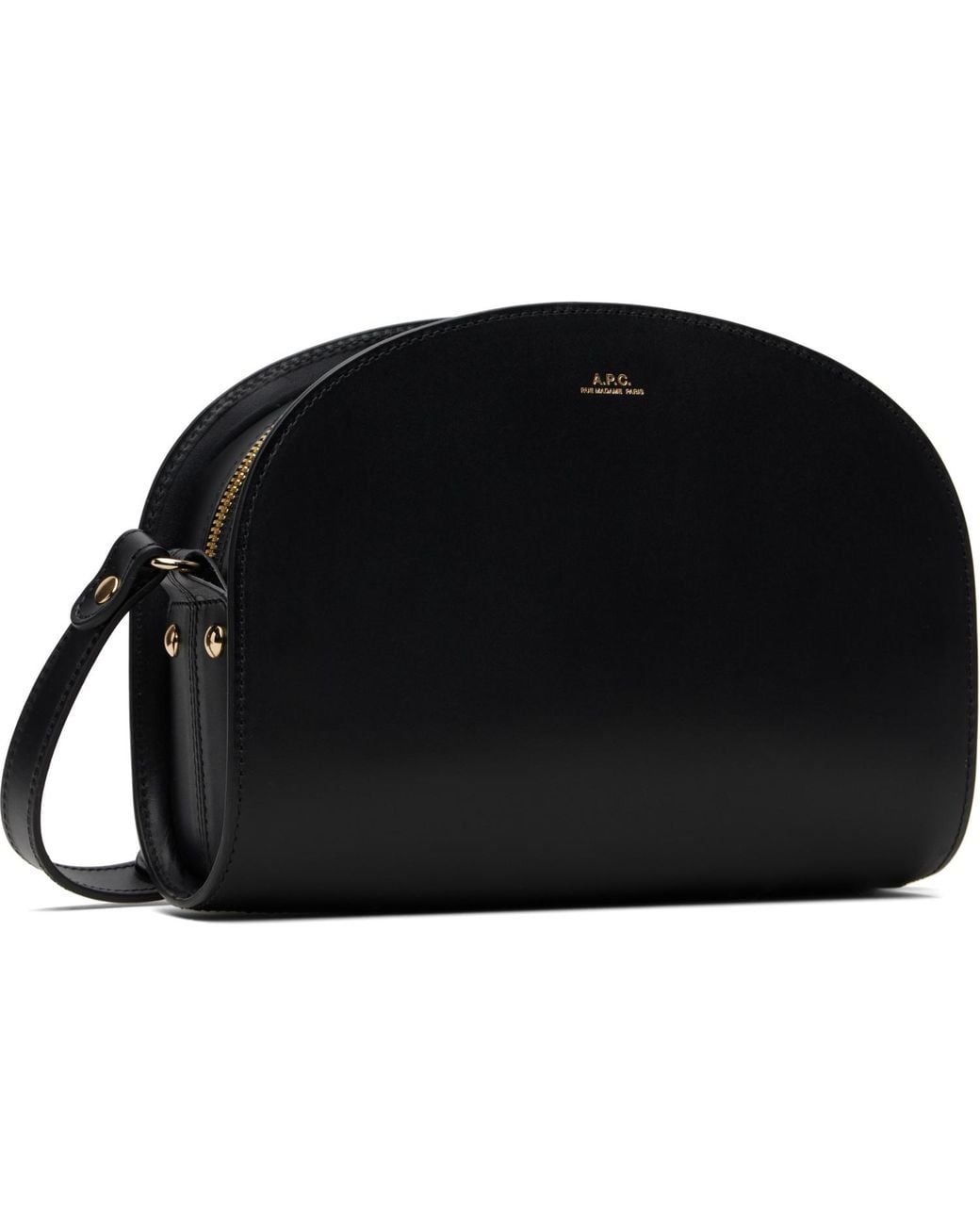 A.P.C. Black Demi-Lune Bag