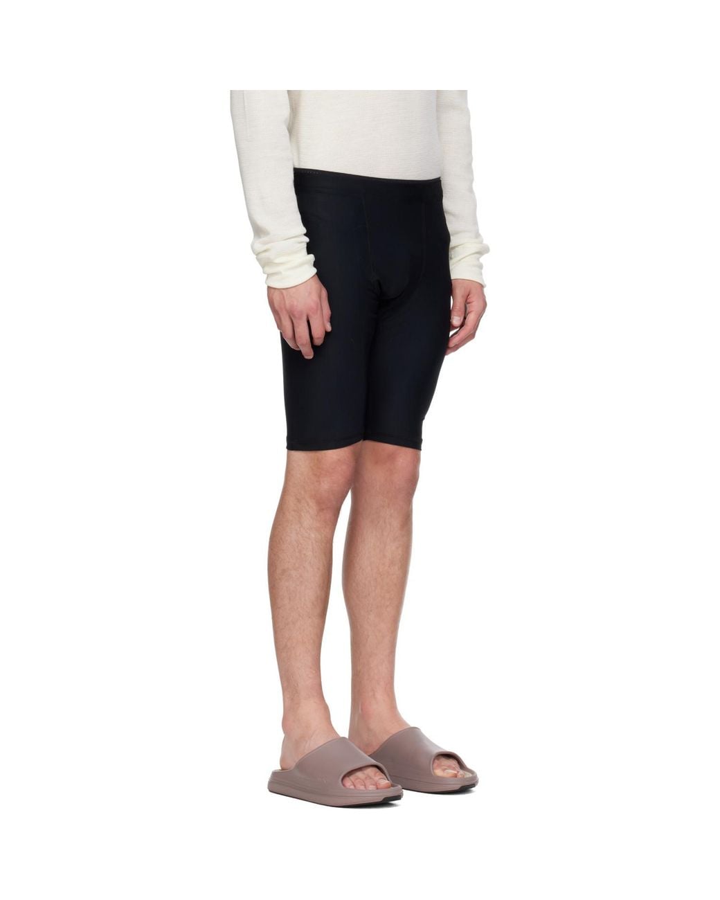 Literary Sport Black Pablo Running Shorts for men