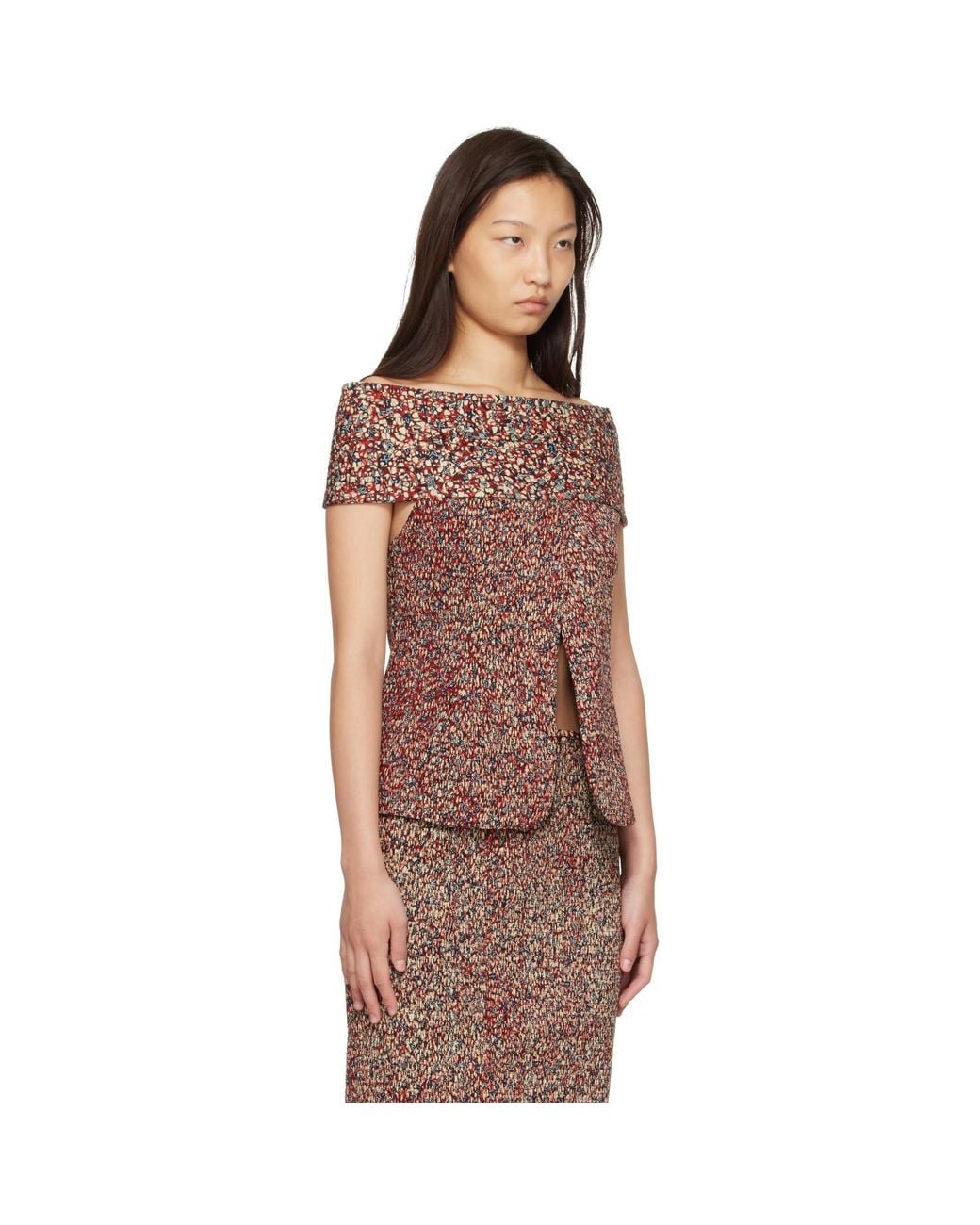 Super Yaya Brown Raya Top