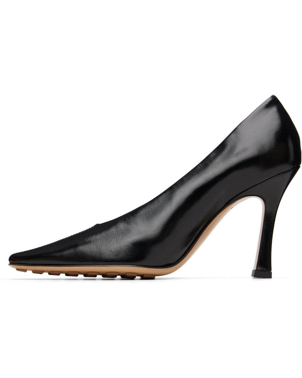 Bottega Veneta Black Sofia Heels