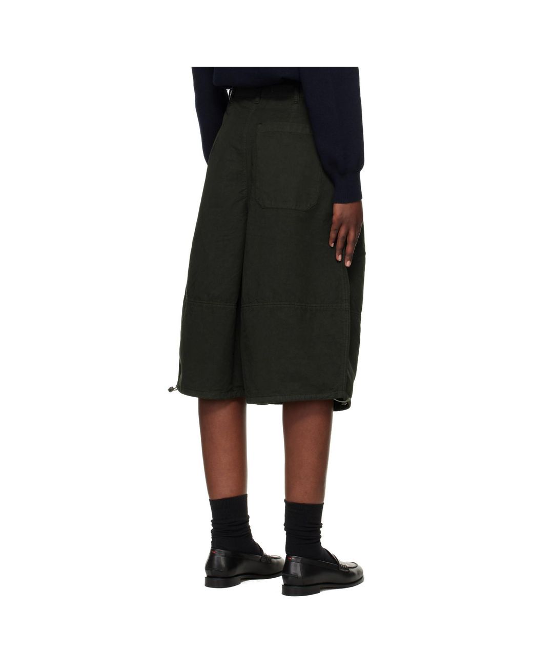 YMC Black Khaki Salba Shorts