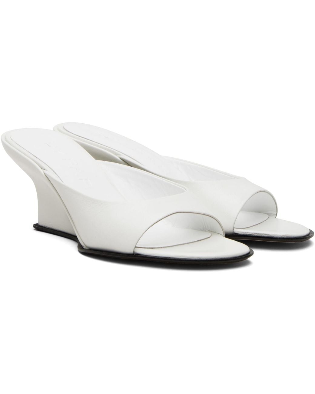 By Far Black Caroo Heeled Sandals