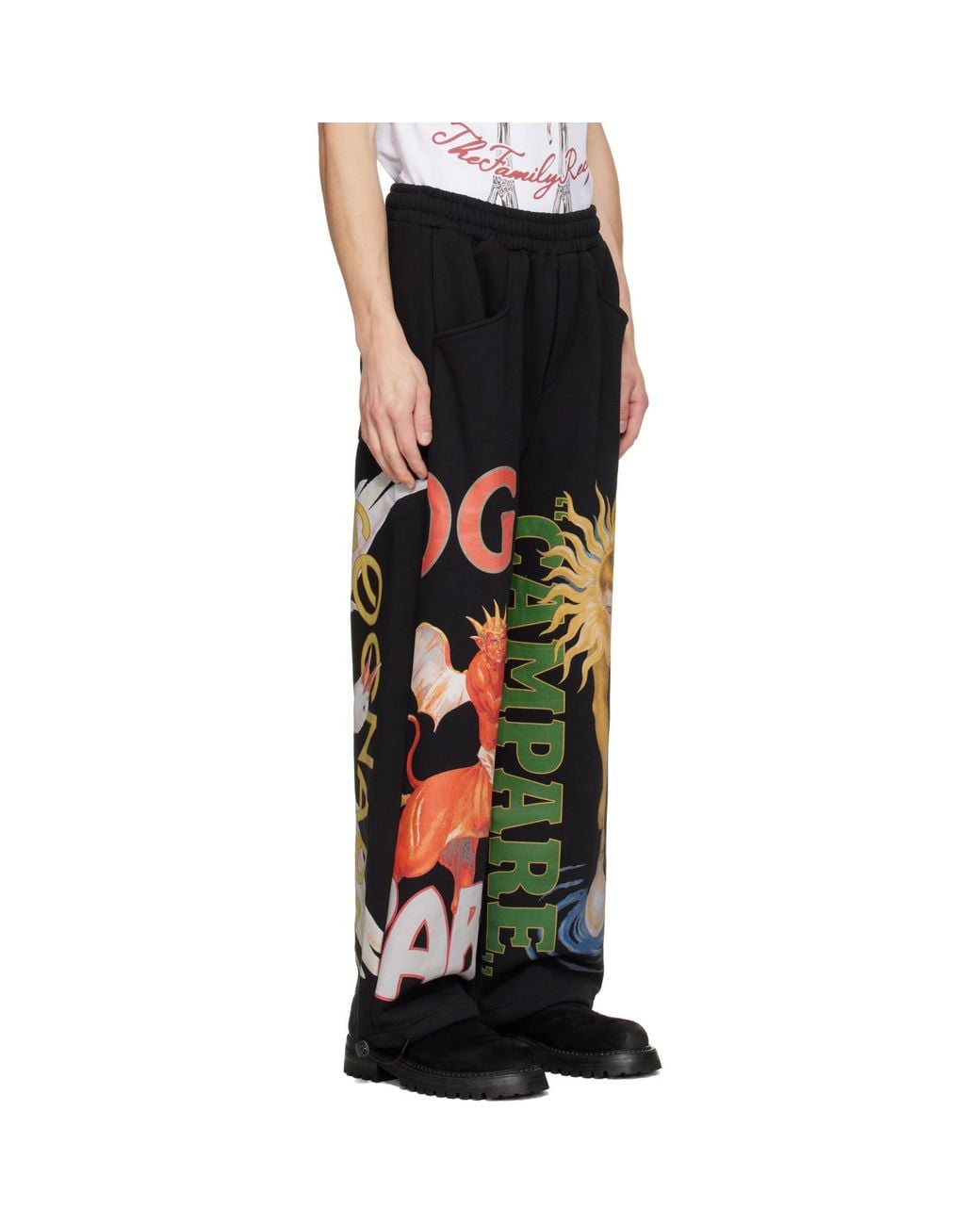 PDF Black Jojo Progetto Mirabella Sweatpants for men