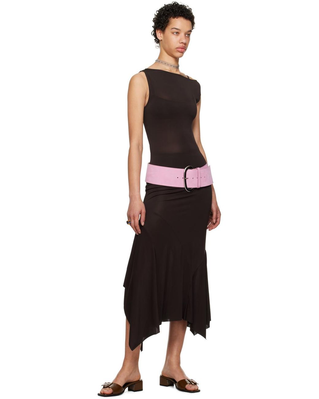 Paloma Wool Yausi Midi Dress in Black | Lyst Canada