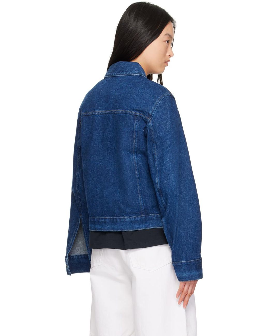 STUDIO NICHOLSON｜DENIM JACKETS (TAHOE SNW DENIM JACKET Studio Nicholson Tahoe Denim Jacket | REVERSIBLE