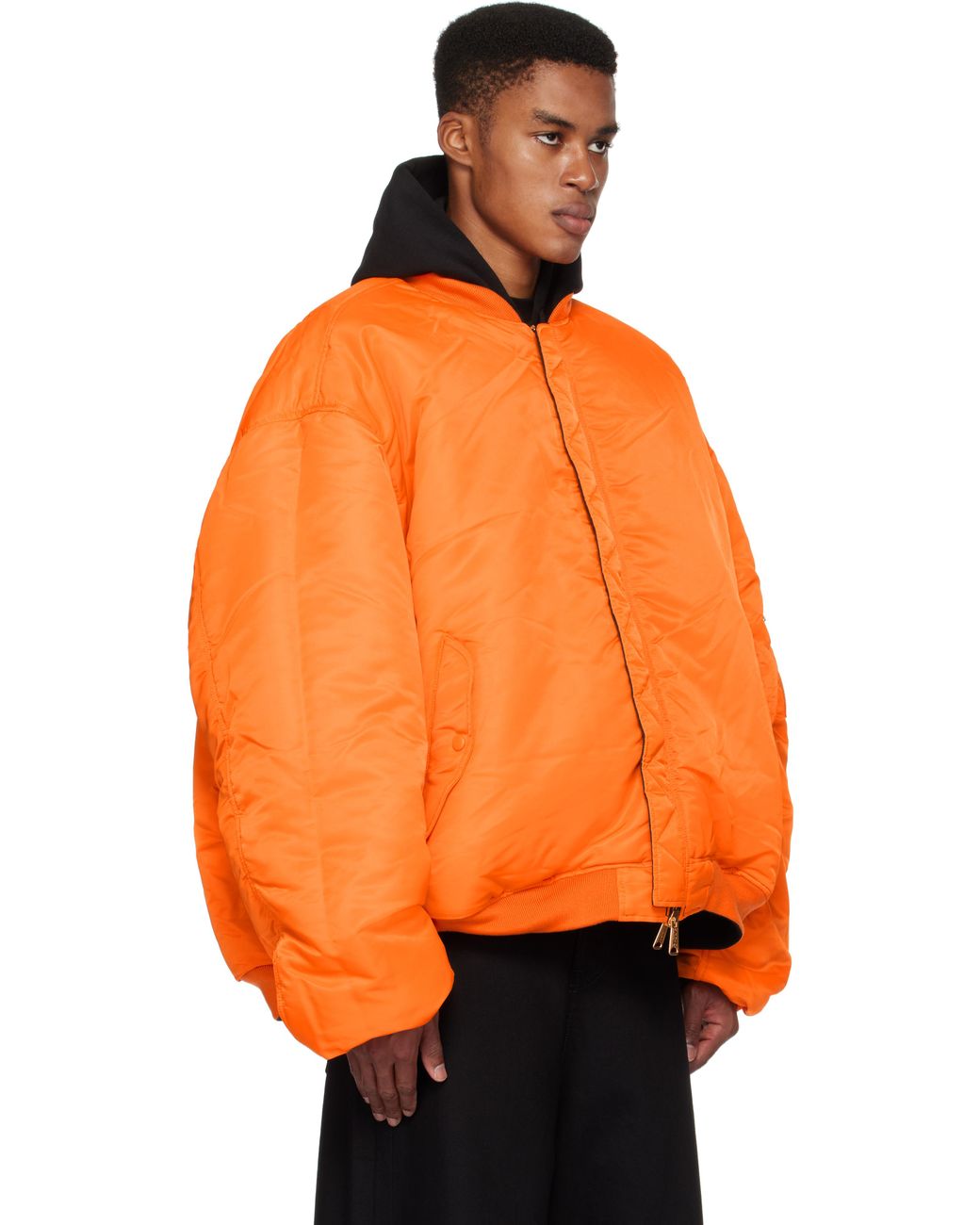 Vetements Alpha Industries Edition Double Zip Reversible Bomber