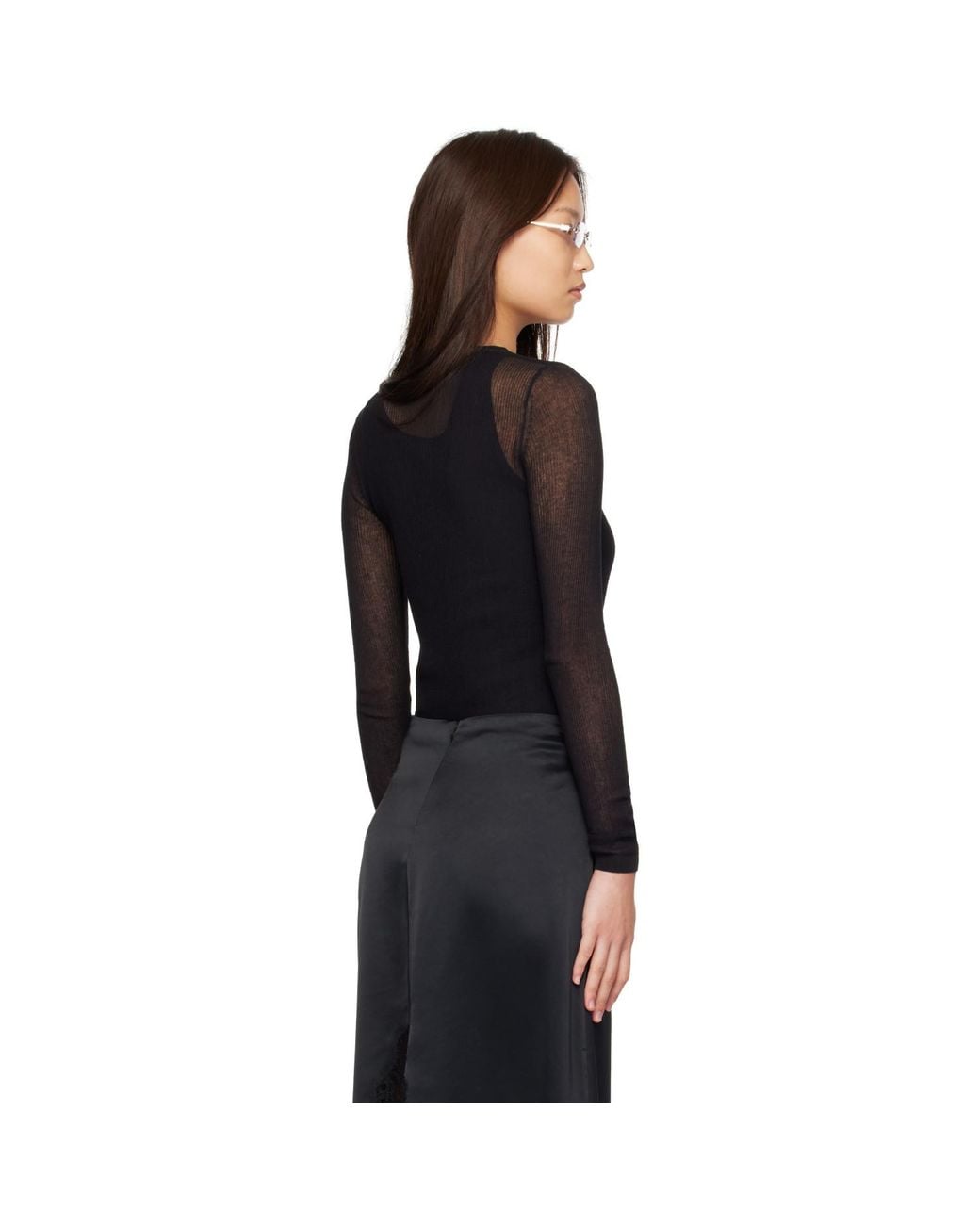 Anine Bing Black Tiana Sweater