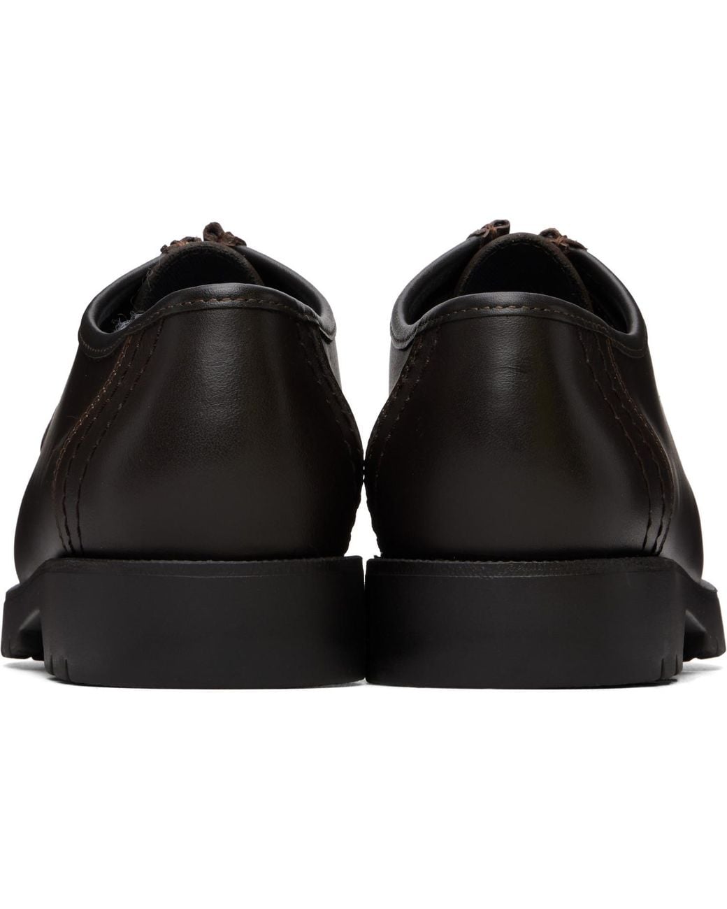 Kleman Black Padror Derbys for men