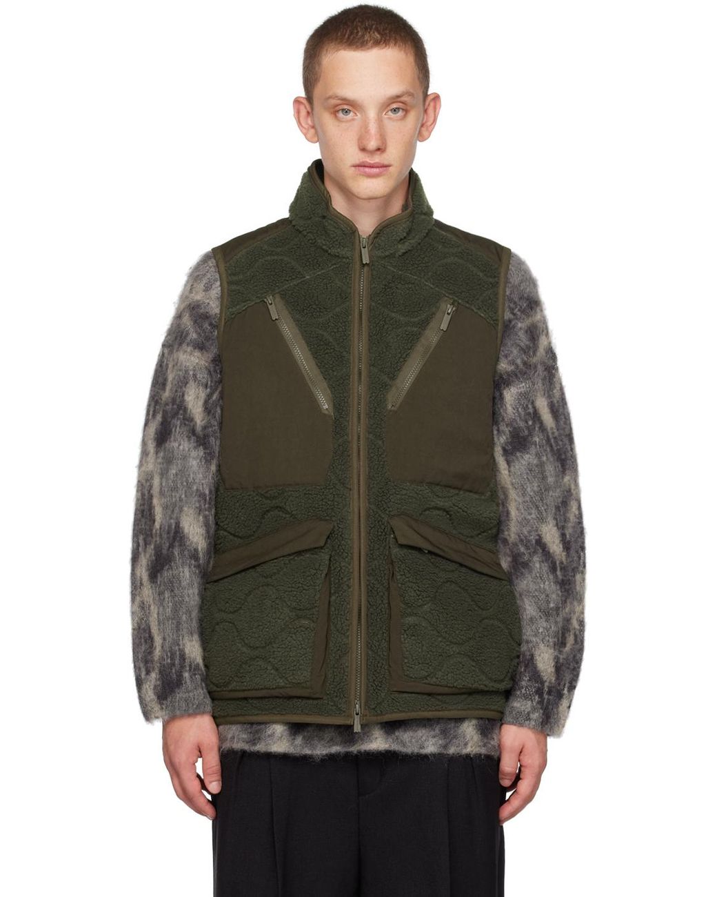 White mountaineering hotsell boa bomber jacket