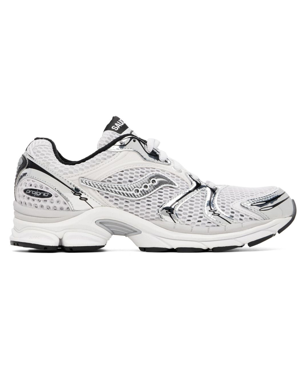 Saucony White Progrid Triumph 4 Sneakers for men