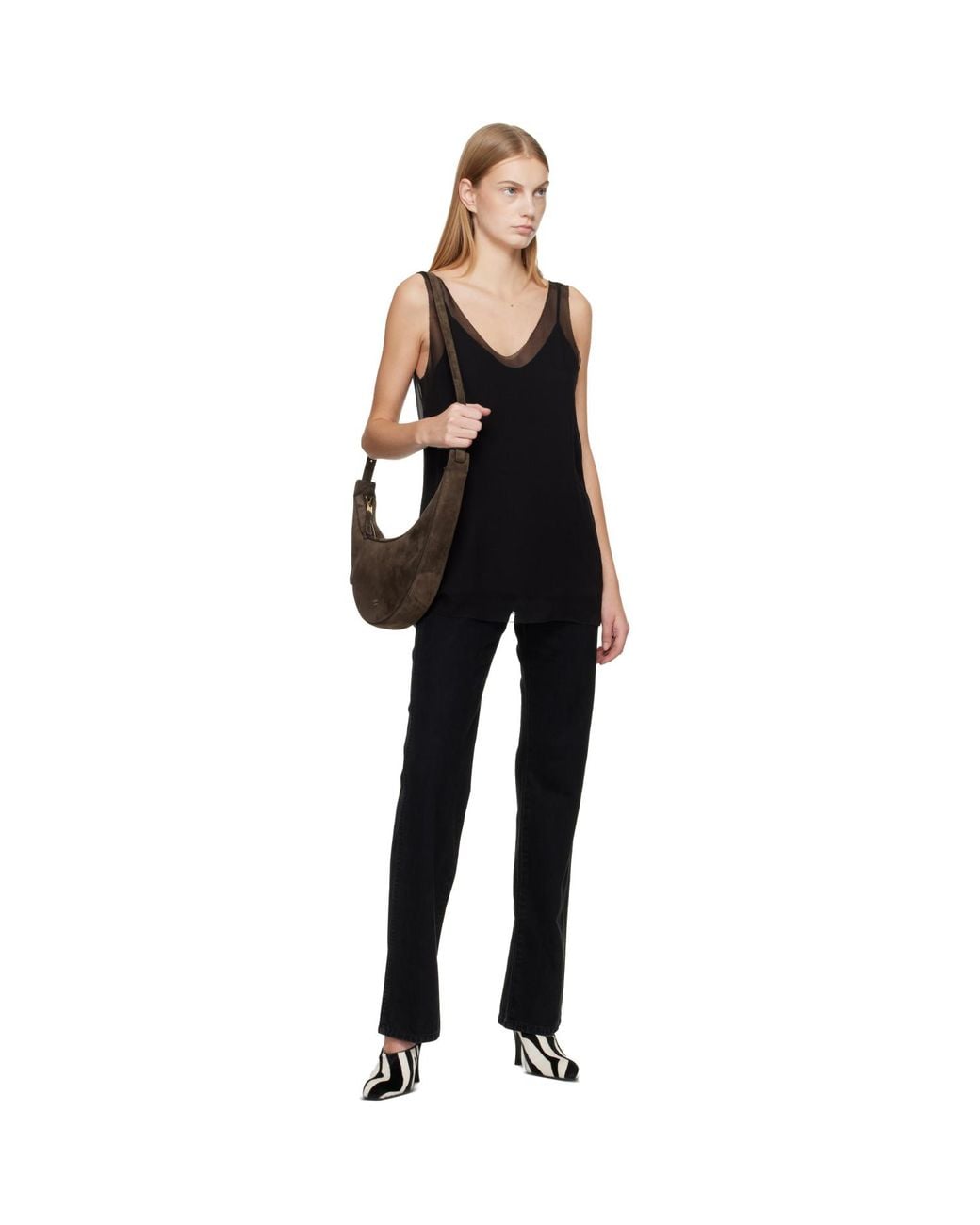 Khaite Black Danielle Jeans