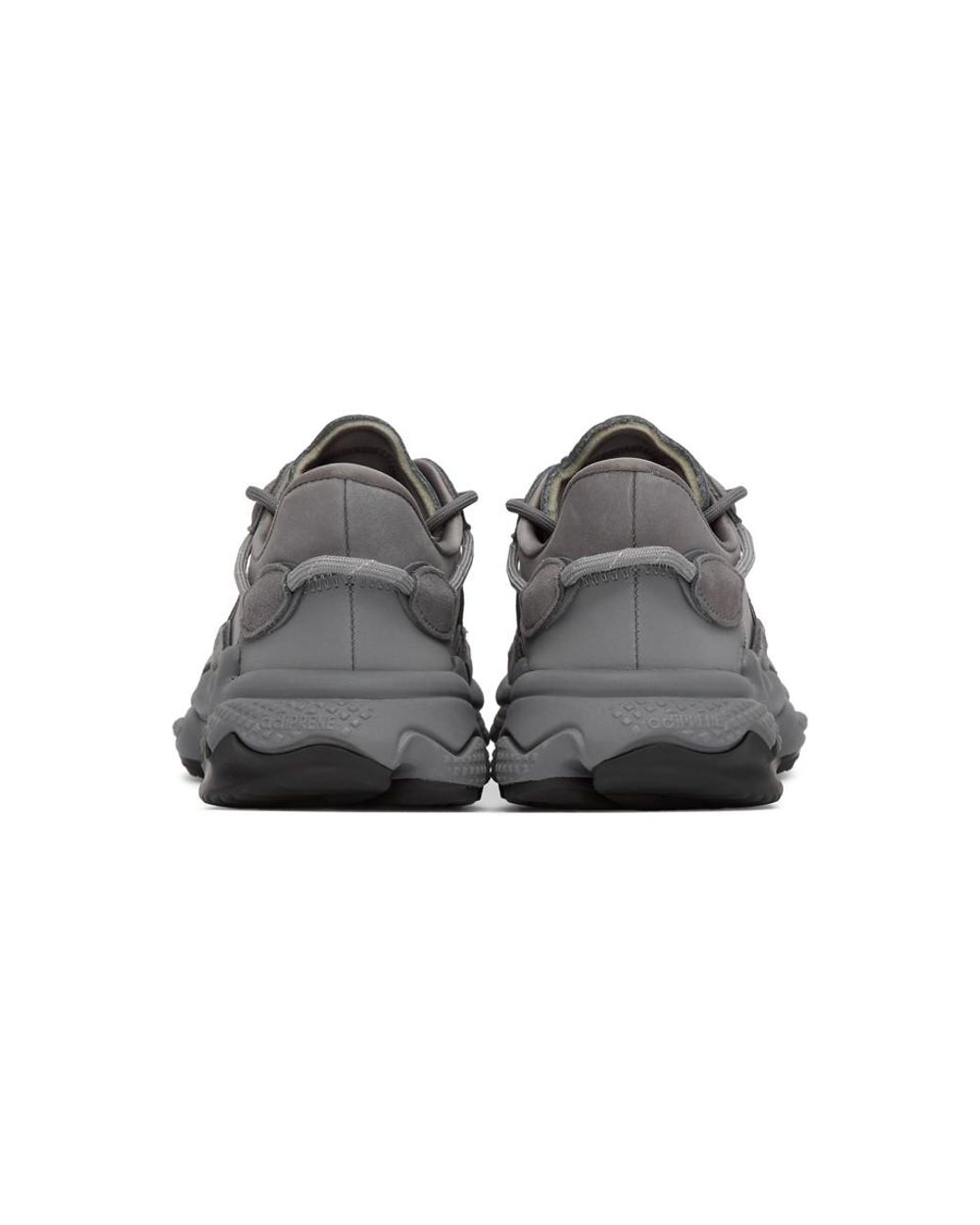 adidas Originals Suede Grey Ozweego Sneakers in Gray for Men | Lyst
