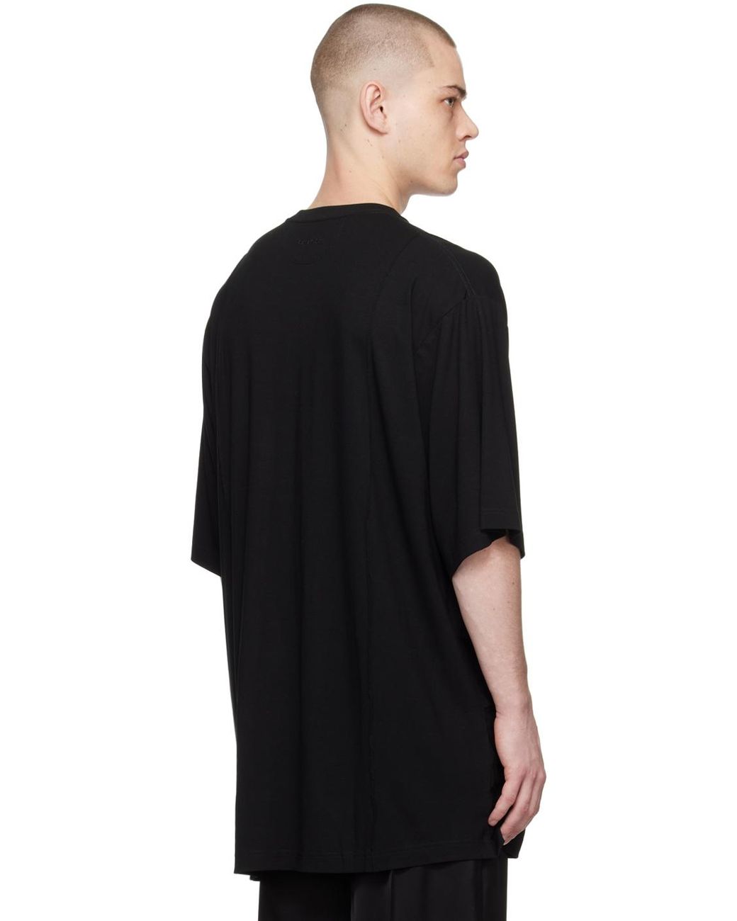 Peter Do Oversized Creased T-shirt in Black for Men | Lyst Canada